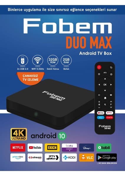 Yüksek Performanslı Android Tablet, 2gb Ram, 32GB Depolama, Wi-Fi 5.0, Siyah Renk