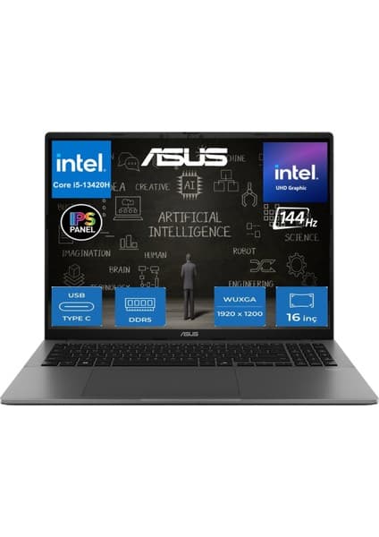Asus Vivobook S16 S3607VA Intel Core I5 13420H 32GB Ram 2tb SSD Windows 11 Pro 16\