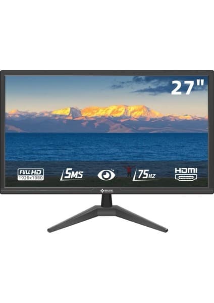 Apline 21.5" Full HD 75Hz 5ms LED Monitör (HDMI+VGA) 5