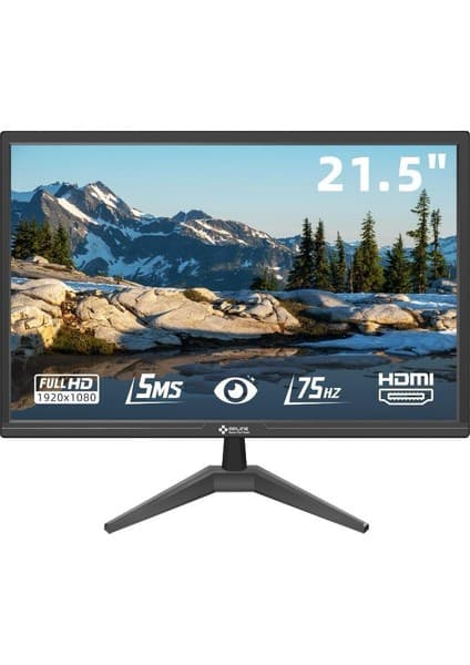 Apline 21.5" Full HD 75Hz 5ms LED Monitör (HDMI+VGA)