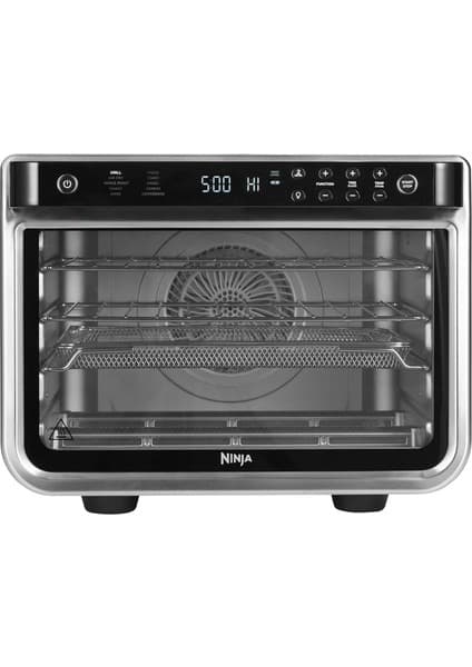 Ninja Foodi DT200EU 10-In-1 Multifonksiyonel Fırın | 10 Pişirme Fonksiyonu, Air Fryer, Izgara, Fırın, Pişir & Kızart – 2400W, Paslanmaz Çelik