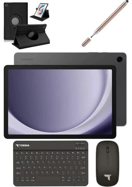 Samsung Galaxy Tab A9 Plus 8 GB Ram 256 GB 11'' Tablet+Kılıf+Kalem+Klavye+Mouse