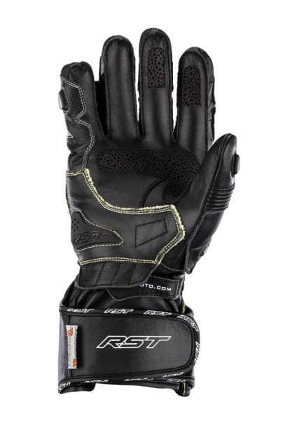 RST Tractech Evo 4 Uzun Deri Motosiklet Eldiveni Siyah 7