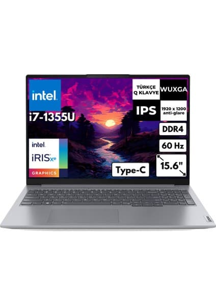 Lenovo Thinkbook 16 G6 Irl I7-13700H 32 GB 1 Tbssd Iris Xe Graphics 16\