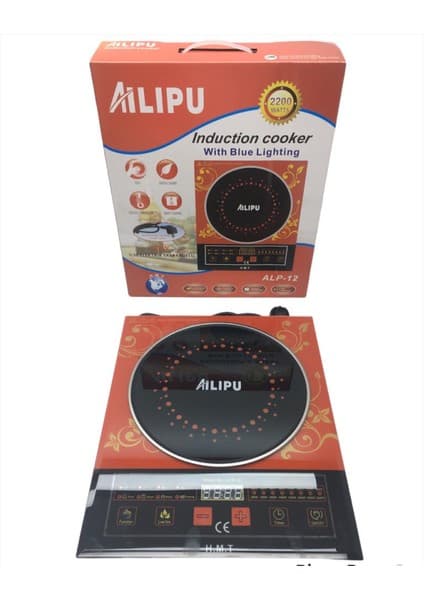 Vice Avm Alp-12 Dijital Tekli Elektrikli Ocak 2200W