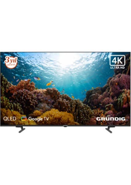 Grundig Madrid 75 Gjq 9250 4K Ultra Hd 75" 190 Ekran Uydu Alıclı Google Smart QLED Tv