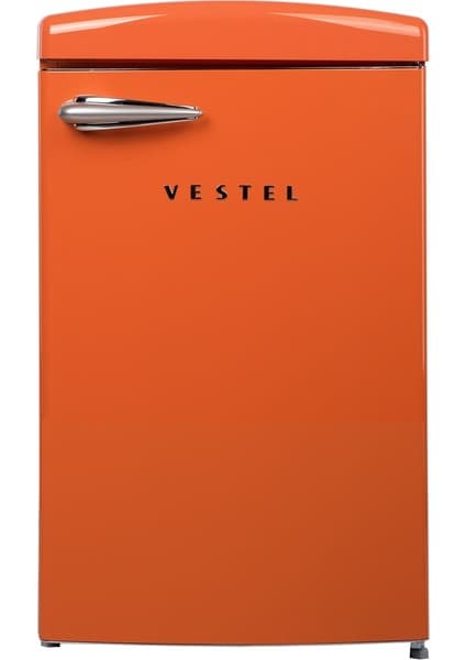 Vestel Retro SB14111 Turuncu 122 Lt Statik Buzdolabı