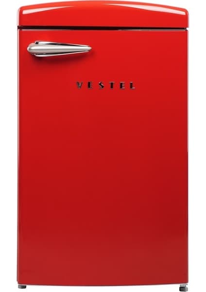 Vestel Retro SB14411 Kırmızı 122 Lt Statik Buzdolabı