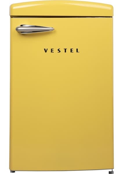 Vestel Retro SB14111 Sarı 122 Lt Statik Buzdolabı