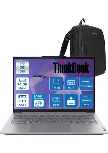 Thinkbook 14 G8 Irl Intel Core 7 240H 24GB Ddr5 2tb SSD Intel Graphics 14\