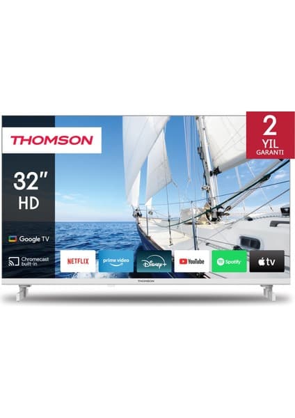 THOMSON 32HG2S14W 32" 80 Ekran Uydu Alıcılı HD Google Smart LED TV