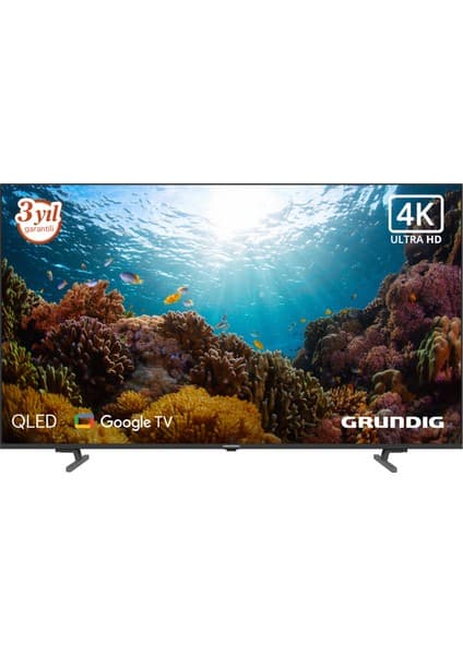 Grundig 75 GJQ 9250 75" 190 Ekran Uydu Alıcılı 4K Ultra HD Google Smart QLED TV
