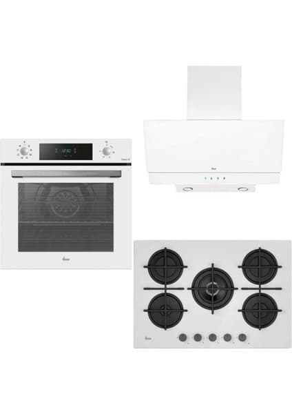 Hoover Xl Beyaz Ankastre Set (HO3158W -HVG74C3W -HDG9C2GWTK )