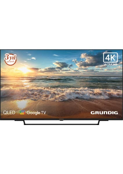 Grundig 55 GJQ 9250 55" 139 Ekran 4K UHD Google Smart QLED TV