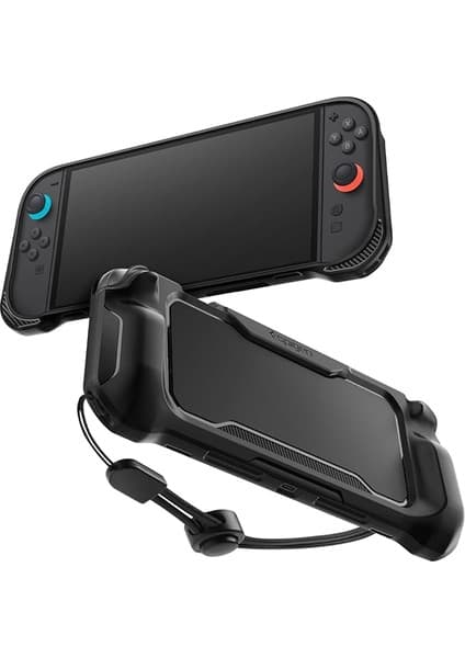 FourForce Nintendo Switch 2 Kılıf Rugged Armor Matte Black - ACS09075
