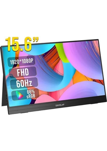 Doğanline Store AP156 15.6'' 1920x1080 60Hz FHD IPS Type-C Ultra İnce Taşınabilir Monitör (ZL-AP156)