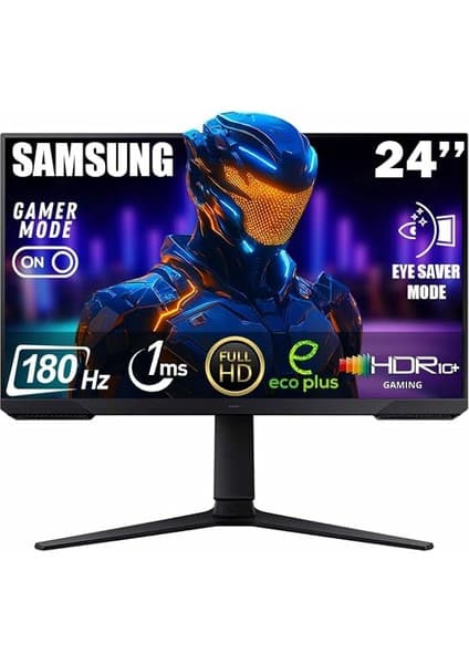 Doganline Store Odyssey G3 LS24DG302EUXUF 24" Oyuncu Monitörü, 1ms, Va, 180Hz, Freesync Premium, Has+Pivot, Eye Saver Mode, Flicker Free, Game Mode