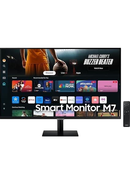 Doganline Store M7 LS32DM702UUXUF, 32" Inç, Uhd, 3840 x 2160, 4k, 4ms 60Hz, HDR10, Akıllı Monitör