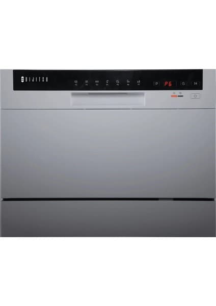 Dijitsu Dsb 8000 7 Programlı Tezgah Üstü Inox Bulaşık Makinesi