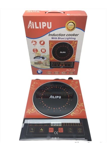 Timion Alp-12 Dijital Tekli Elektrikli Ocak 2200W (5148)