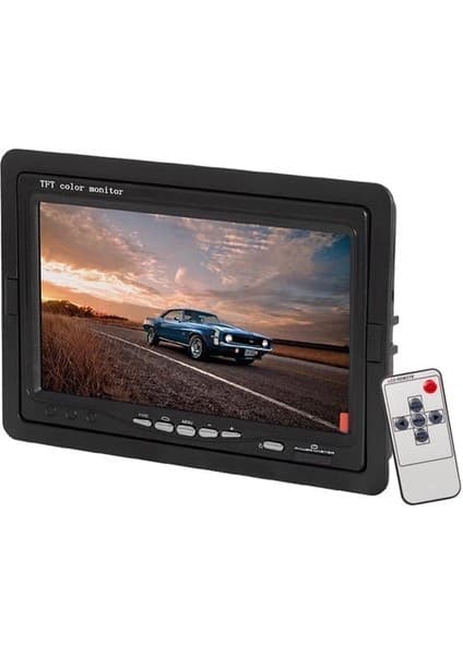 PM-6592 7 İnç Tetiklemeli TFT-LED Monitör - Araç & Güvenlik Sistemleri İçin