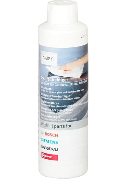 Siemens Ocak Temizleyici Cam Seramik, Indüksiyon ve Paslanmaz Çelik Gaz Olukları Için Uygun Orijinal No.: 311499 ve Siemens Cihazları Için Uygun