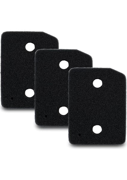 T1 9164761 Kurutma Makinesi Için Uygun 3'lü Filtre Seti, Isı Pompalı Kurutucu, Ince Kalınlık, 207 x 157 x 30 Mm, Sünger Filtre, Filtre Matı, Yoğuşma Kurutucu, Tüy Filtresi, Köpük Filtre, Sünger