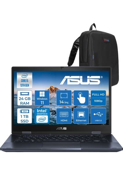 Asus Asus Expertbook B3 Flip B3402FVA Intel I5-1335U 24GB 1tb SSD  14\