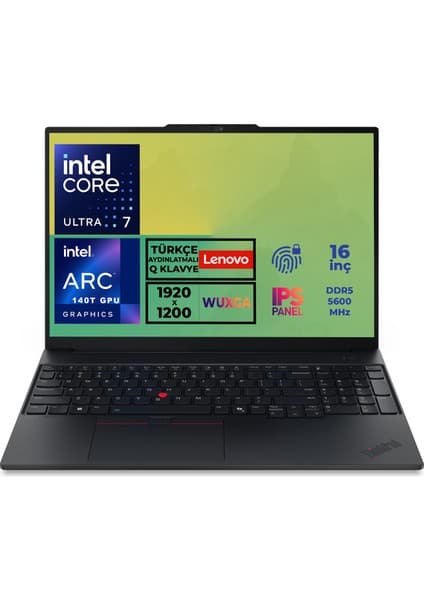 Lenovo Thinkpad E16 G3 Ultra 7 255H 16GB 512GB SSD 16\
