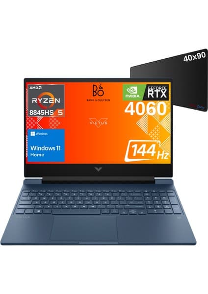 Hp Victus Amd Ryzen 5-8645HS 32GB 2tb RTX4060-8GB Fhd 15.6\