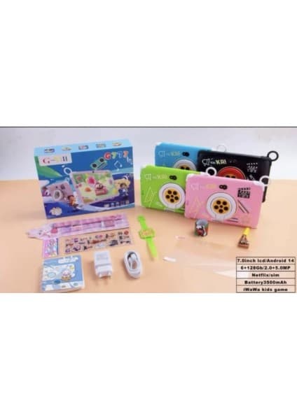 Leerfei Arell Teknoloji 7.0 Inç Ekran Çocuk Android Tableti, Kids Tablet