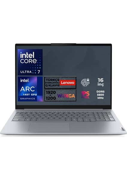 Lenovo Thinkbook 16 G8 Ultra 7 255H 24GB 512GB SSD 16\