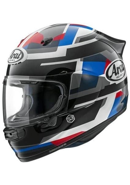 Arai Quantic Motosiklet Kaskı Abstract Blue 7