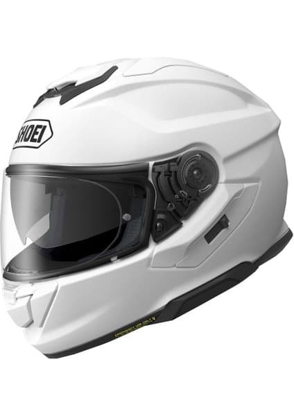 Shoei Gt-Air 3 Güneş Visörlü Kapalı Motosiklet Kaskı Beyaz 6