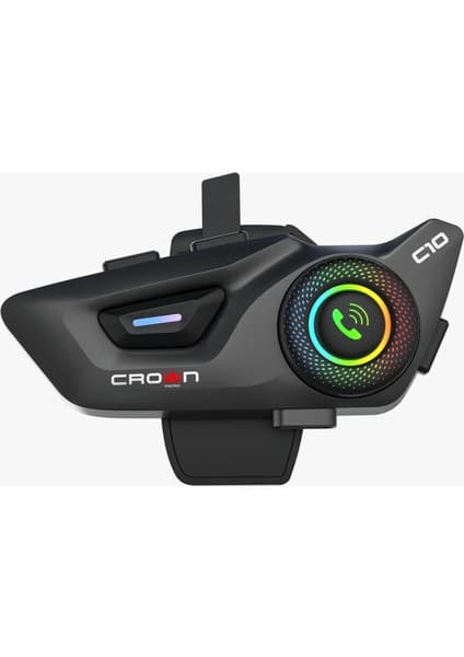 Crown Micro Crown Mıcro C10 Motorsiklet Kask Bluetooth Interkom Seti