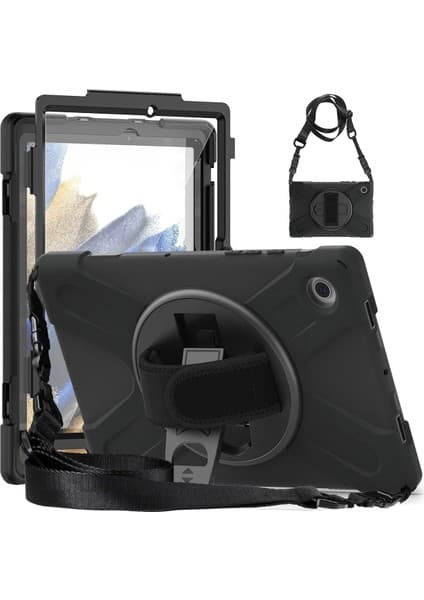 Tab M10 TB328FU Kılıf Amazing Tablet Kapak - SIYAH-(5796)