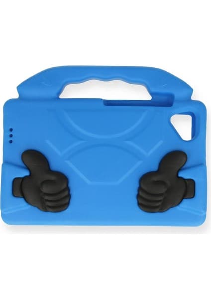 Tab M10 TB328FU Kılıf Like Stantlı Tablet Silikon - MAVI-(5796)