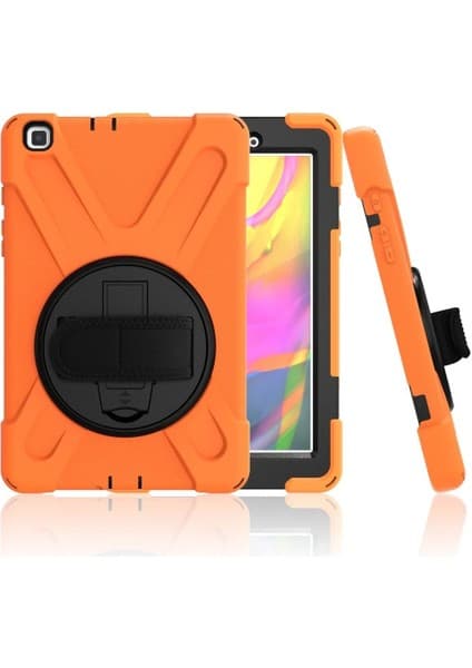 T290 Tab A 8 Kılıf Amazing Tablet Kapak - TURUNCU-(5796)