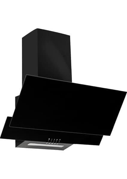 Misda Store Mod F17 Siyah 60cm Cam Yüzey Davlumbaz