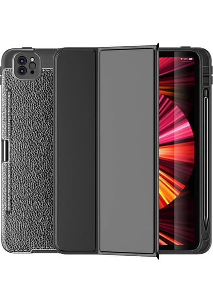 Ipad 11 (2020) Kılıf Tablet Focus Silikon - SIYAH-(5796)
