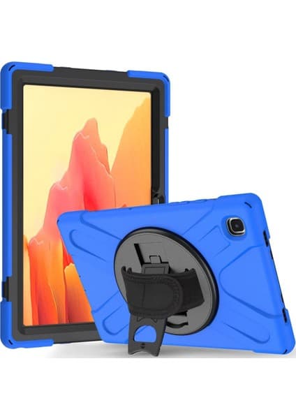 T220 Tab A7 Lite 8.7 Kılıf Amazing Tablet Kapak - MAVI-(5796)