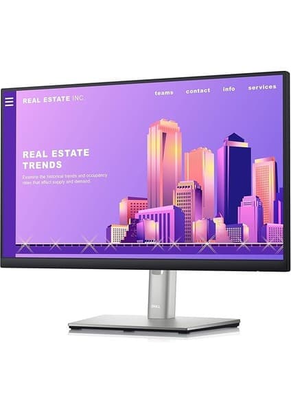 Yenibağ Monitör 21,5 Inç, 1920 x 1080 Fhd 60 Hz, 5 Ms, IPS Yansıma Önleyici, 16:9, Hdmı, Displayport Siyah, P2222H