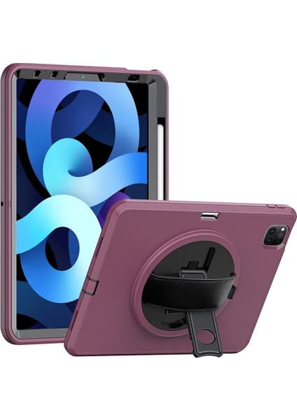 Ipad 11 (2018) Kılıf Hand Strap Tablet Kılıfı - MÜRDÜM-(5796)
