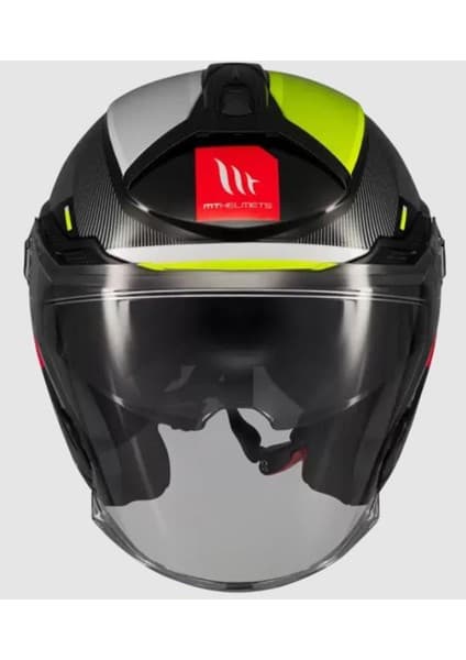 MT Cosmo Sv Silence B3 Parlak Açık Kask 8