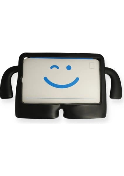 T510 Tab A 10.1 Kılıf Karakter Tablet Silikon - SIYAH-(5796)