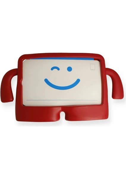 X610 Tab S9 Fe 12.4 Karakter Tablet Silikon - Kırmızı