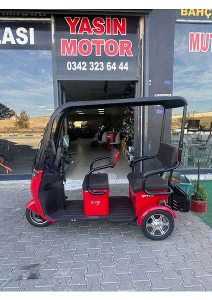 Yuki Greta Pro Üç Tekerlekli Yeni Canavar... Yasin Motorda (2025)