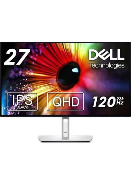 Yenibağ Ultrasharp Monitör 27 Inç 2560X1440 Qhd, IPS Black Technology 16:9 5ms 120Hz 2xdp HDMI Type-C Antı-Glare Heıght Tılt Swıvel Pıvot Vesa, U2724D