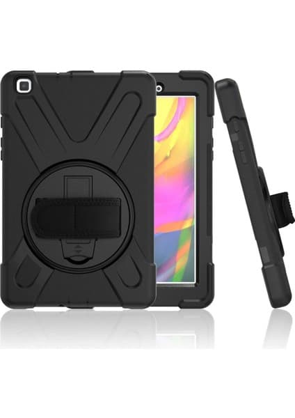 T290 Tab A 8 Kılıf Amazing Tablet Kapak - SIYAH-(5796)