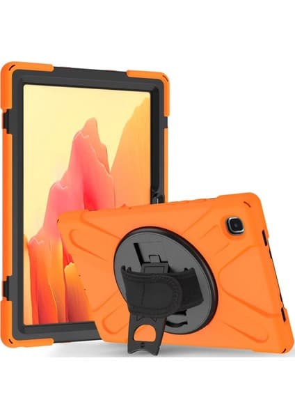 T220 Tab A7 Lite 8.7 Kılıf Amazing Tablet Kapak - TURUNCU-(5796)
